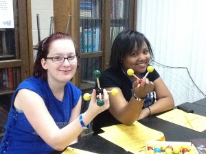 CAHS Chemistry Class Builds Molecular Models