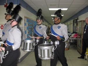 CAHS Band Visits Dillon Elementary