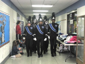 CAHS Band Visits Dillon Elementary