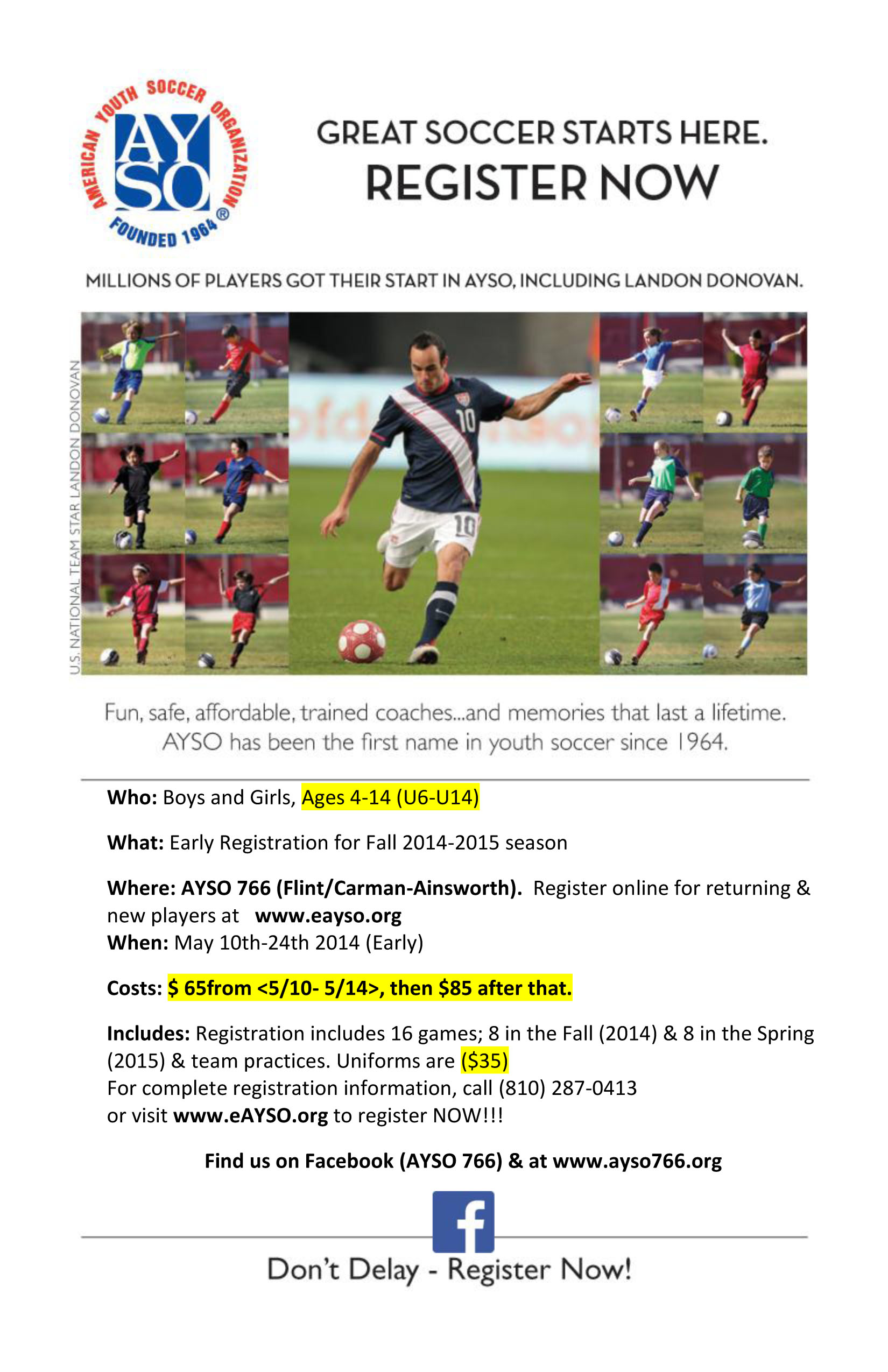 American Youth Soccer Orgranization CarmanAinsworth