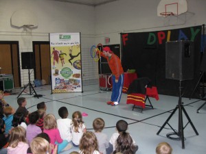 Food Play assembly at Dillon Elementary 1
